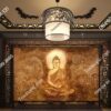 Tranh dán tường thờ Phật TPT008