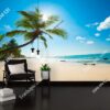 Tranh dán tường bãi biển nhiệt đới hoang sơ ở Sri Lanka 209674993