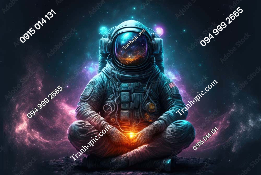 Tranh tường 3D phi hàng gia thiết kế mới AI AB568091402