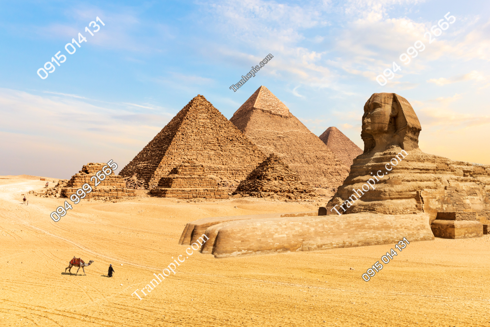 Tranh dán tường cảnh Kim Tự Tháp Ai Cập 1353953286