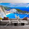 Tranh dán tường cảnh biển Zakynthos Hy Lạp đẹp 1955748667
