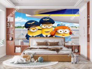 Tranh dán tường Minions Sự trỗi dậy của Gru AL1256165