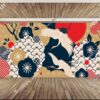 Tranh dán tường hạc hoa kiểu Nhật Bản 3025584757
