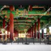 Tranh dán tường kiến trúc cổ Hàn Quốc Yeosu 230002590