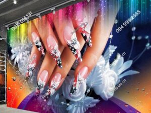 Tranh tường móng tay 3D cho tiệm nail OP_26109429