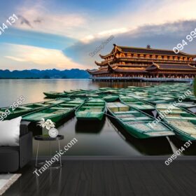 Tranh dán tường chùa Tam Chúc Hà Nam 2398904818