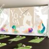 Tranh dán tường phòng tập Yoga nhẹ nhàng hiện đại OP_26919307