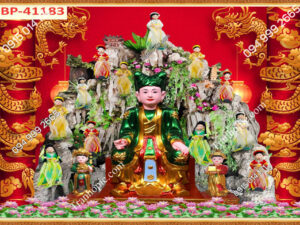 Tranh dán tường 3D thờ Chúa Sơn Trang TP41183