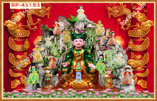 Tranh dán tường 3D thờ Chúa Sơn Trang TP41183