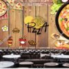 Tranh bánh pizza ngon trang trí dán tường PK_922503