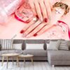 Tranh dán tường tiệm nail đẹp 2246151189