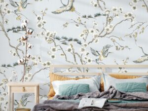 Mock,Up,Frame,,Wall,In,Home,Interior,Background,,Bohemian,Bedroom,