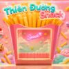 Tranh dán tường Thiên Đường Snack trang trí quán photobooth trà sữa GPTPT20261062