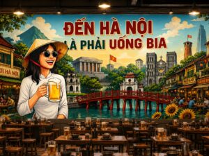 Tranh dán tường cô gái hà nội và bia GPTBIA2026651