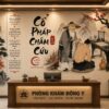 Tranh dán tường cổ pháp châm cứu đông y trung hoa NP20251107180528883105