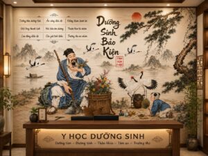 Tranh đông y dưỡng sinh trung hoa NP20210830182819431103